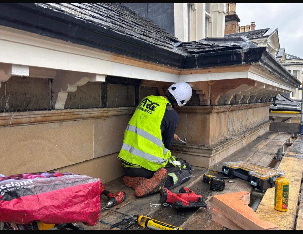 House renovation Edinburgh - traditional roof repairs